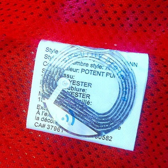 Woods Canatite Hooded Rain Jacket in Purple with Fuschia Lining - Size S - Picture 14 of 14